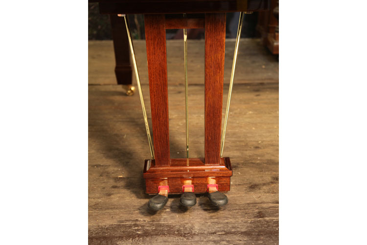 Steinhoven three-pedal piano lyre with square spindles