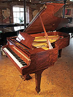 A 1993, Crown Jewels, Steinway Model B grand piano with a stunning, bubinga case
