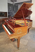 Bluthner Grand Piano For Sale  with a Walnut Case and Ormolu Decoration