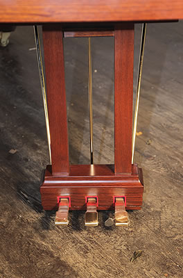 Feurich model 178 three-pedal piano lyre
