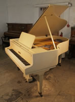 A 1926, Bluthner Grand Piano For Sale with a Satin, Ivory Case and Square, Tapered Legs