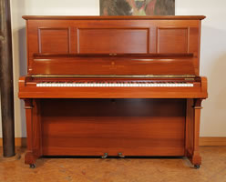 A 1913, Steinway vertegrand upright piano with a rosewood case
