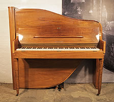 Art-Deco, Rippen upright grand piano