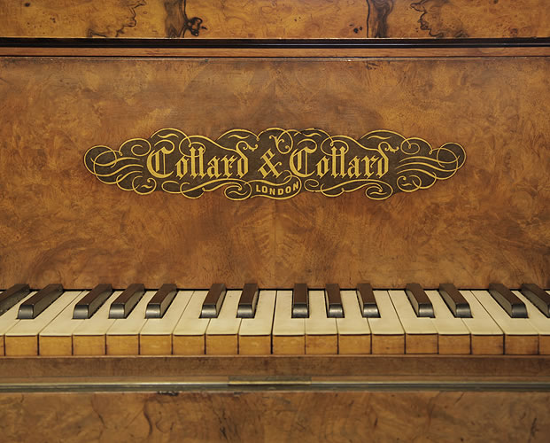Collard and Collard grand piano for sale with a burr walnut case ...