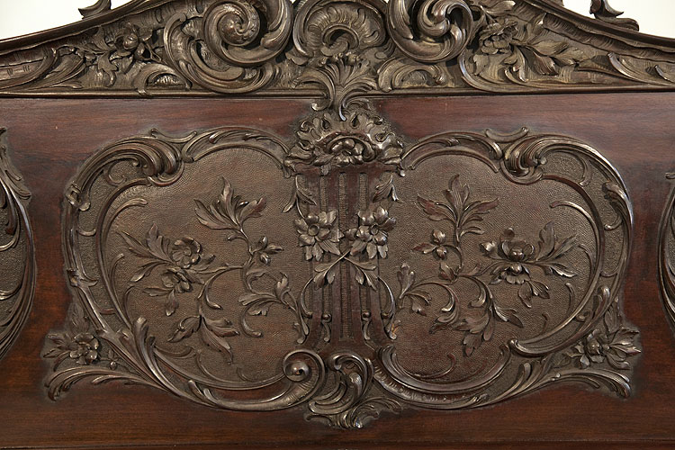 Francke  ornately carved front panel.