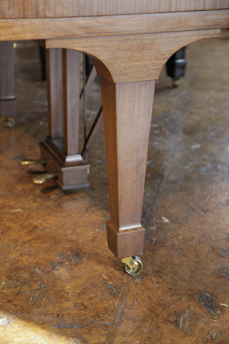 Steinway  model M  piano spade leg