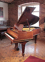 A 1906, Steinway Model O grand piano for sale with a mahogany case and spade legs.