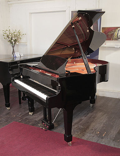 Wendl and Lung Model 178 grand Piano for sale with a black case.