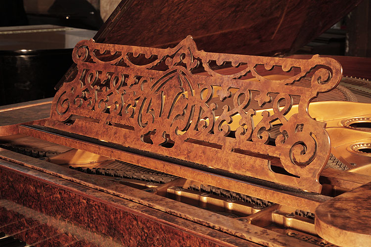 Bechstein   filigree music desk  with central anthemion motif