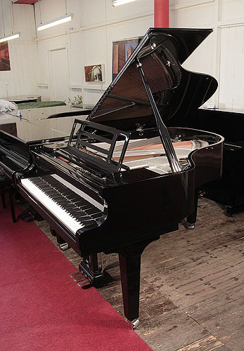 Feurich Model 179 Dynamic II grand Piano for sale with a black case.
