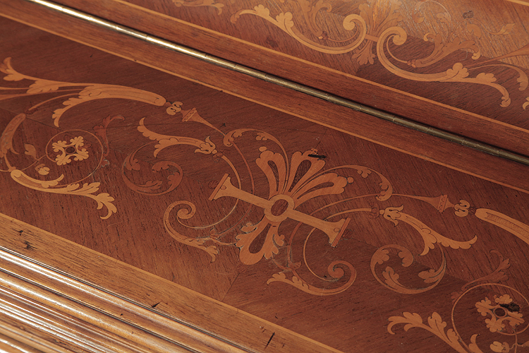 Gast piano fall inlay detail