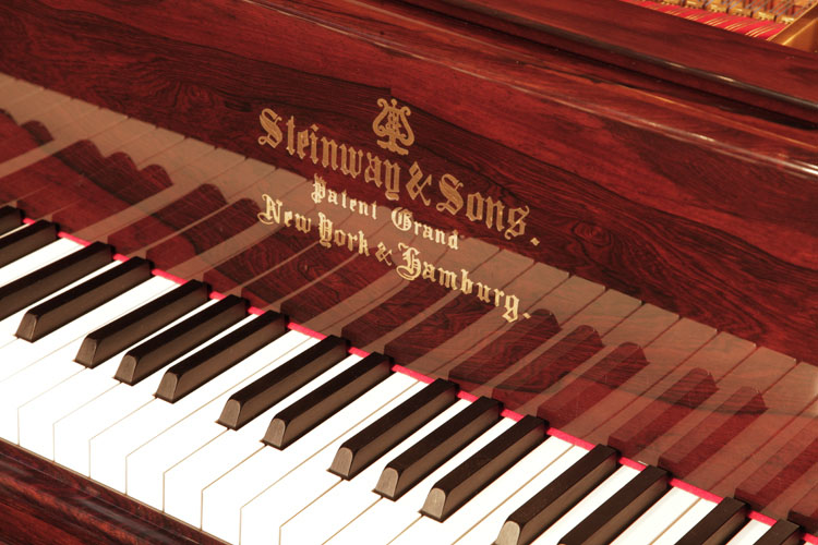 Steinway manufacturer's name on fall. We are looking for Steinway pianos any age or condition.