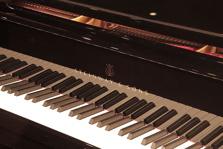 Steinway  Model M  manufacturers name on fall. We are looking for Steinway pianos any age or condition.