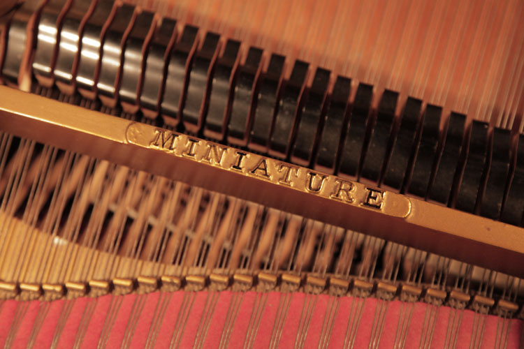Steinway Model O miniature grand. We are looking for Steinway pianos any age or condition.