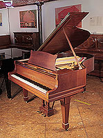 Rebuilt, 1925, Steinway Model O grand piano for sale with a mahogany case and spade legs 