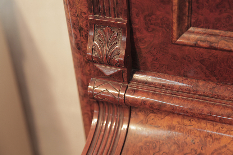 Bechstein  pilaster carved with acanthus