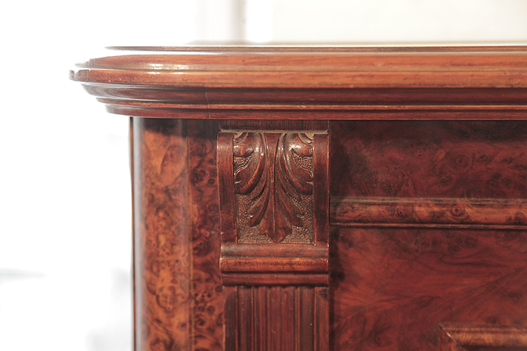 Bechstein  pilaster carved with acanthus