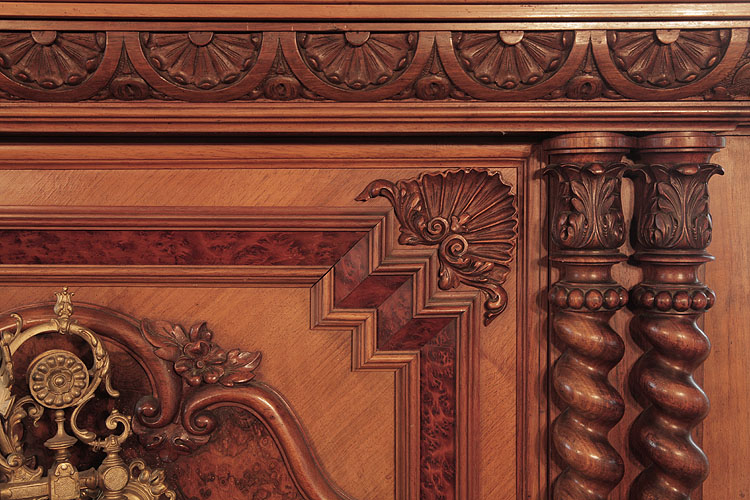 Pfaffe cabinet carved detail