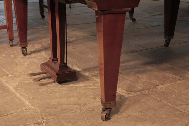 Bechstein square piano leg