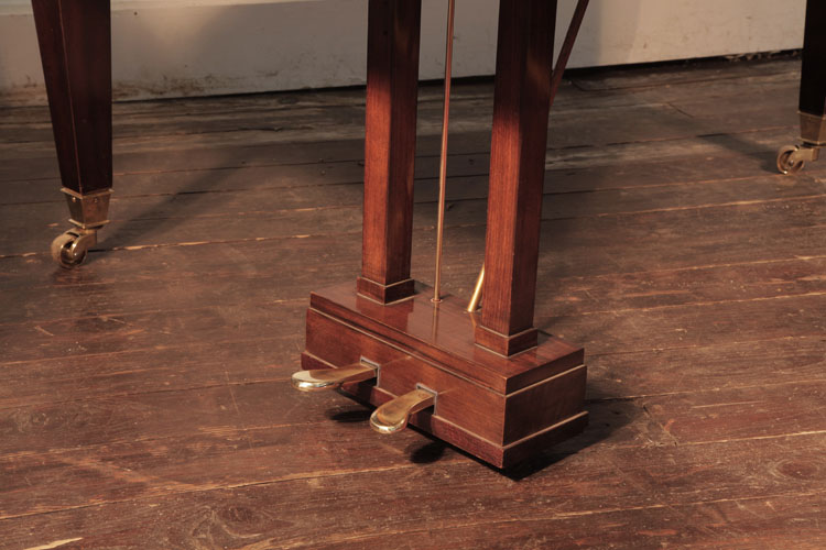 Bluthner two-pedal piano lyre