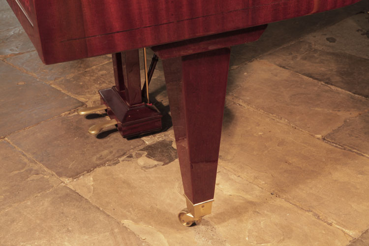 Bosendorfer square, tapered piano leg  with brass casters