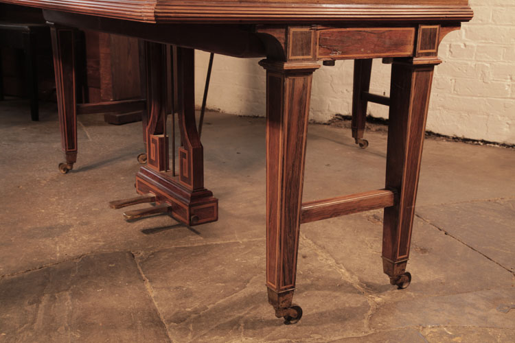 Broadwood gate legs  inlaid with satinwood stringing accents