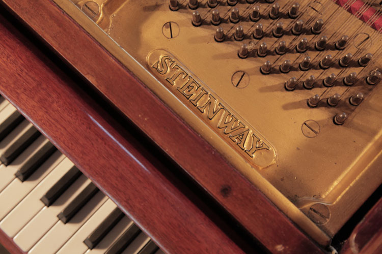 Steinway  manufacturer's name on frame. We are looking for Steinway pianos any age or condition.