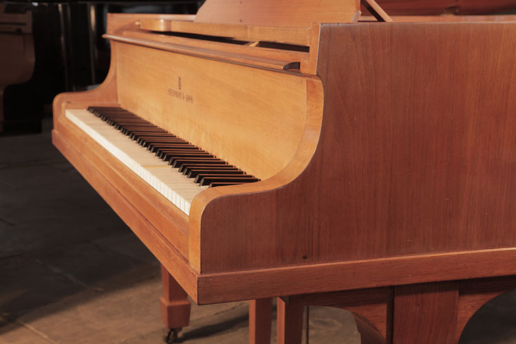 Steinway Model O piano cheek . We are looking for Steinway pianos any age or condition.