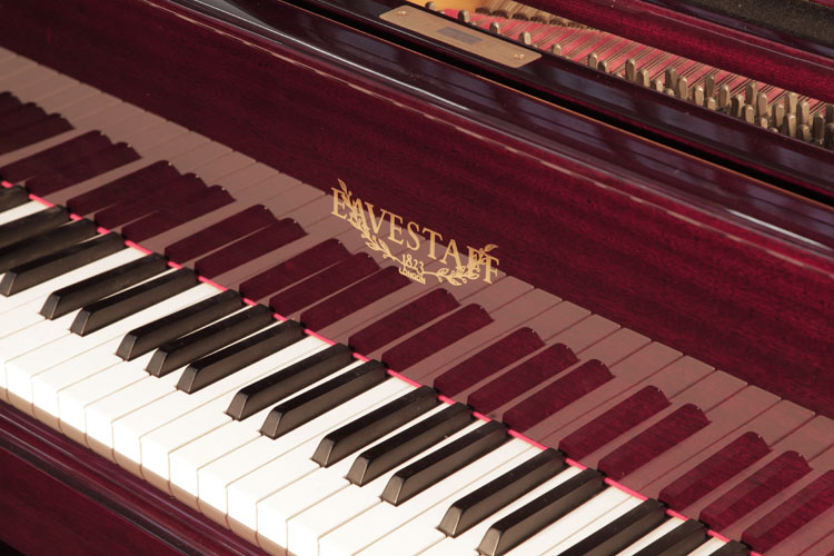 Eavestaff piano manufacturers logo on fall