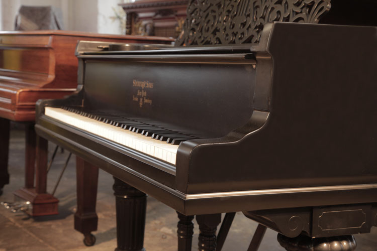  Steinway  Model B  sinuous  piano cheek