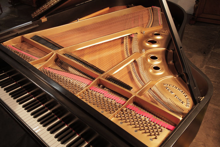Steinway  Model L instrument. We are looking for Steinway pianos any age or condition.