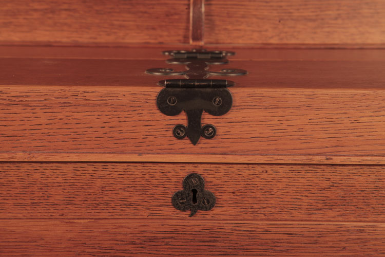 Bechstein key escutcheon in a clover leaf design