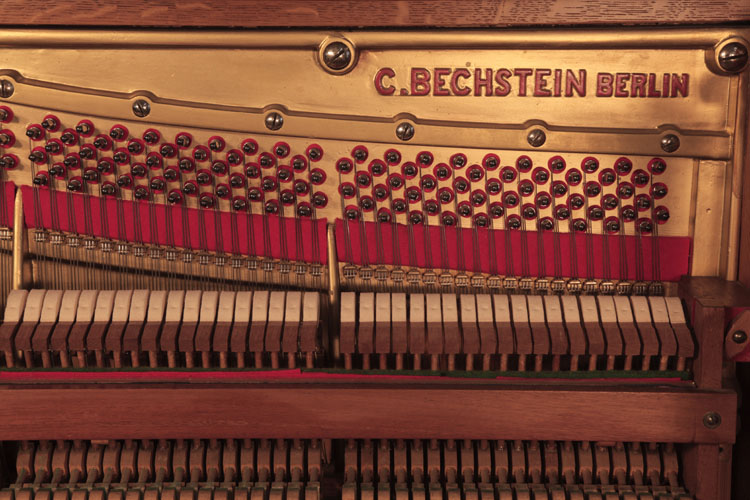 Bechstein manufacturer's stamp on frame