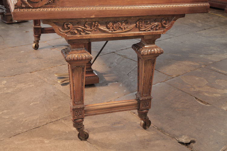 Bechstein carved, gate piano leg 
