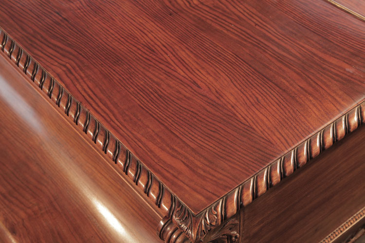 Bechstein dark-veined walnut cabinet