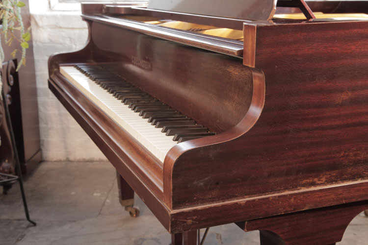 Bechstein Model S rounded piano cheek