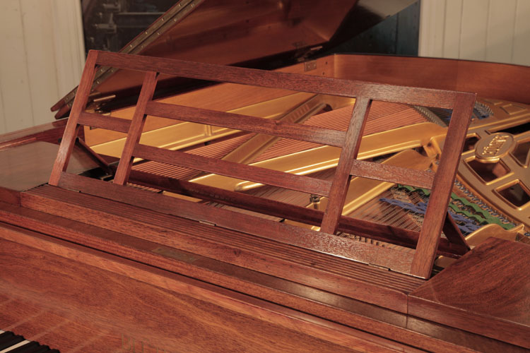 Bluthner openwork  music desk in a geometric design 