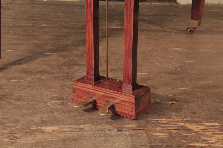 Bluthner two-pedal piano lyre with square spindles