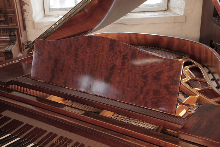 Bluthner figured mahogany  music desk   