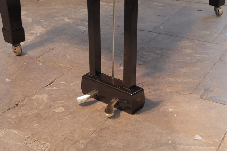 Bluthner two-pedal piano lyre with square spindles