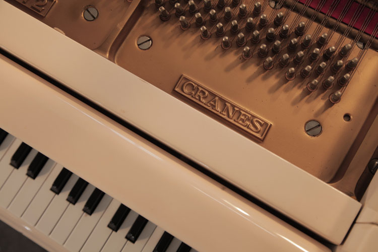 Cranes manufacturers name on frame