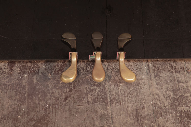 Eterna  brass piano pedals 