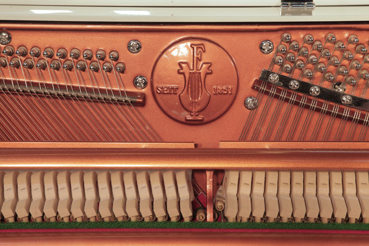 Feurich manufacturers stamp on frame