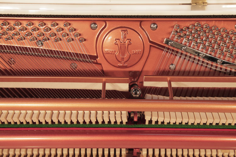 Feurich manufacturers stamp on frame