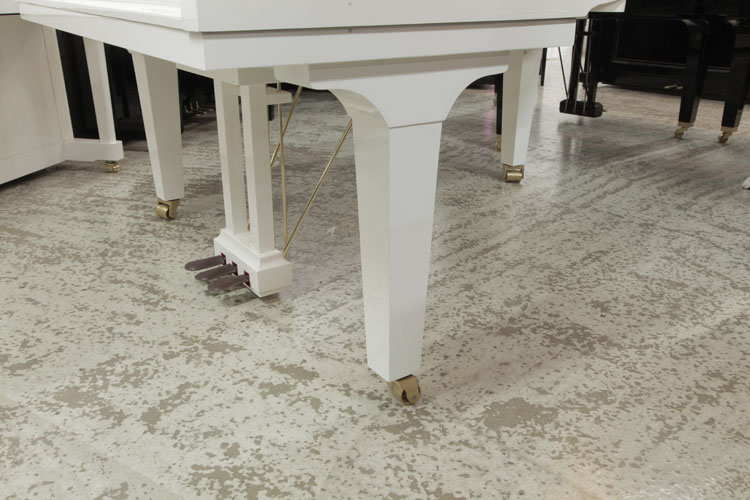 Feurich spade piano leg