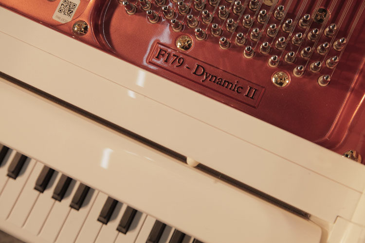 Feurich model stamp on frame