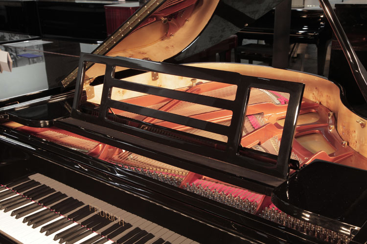 Feurich openwork  music desk in a slatted, rectangular design