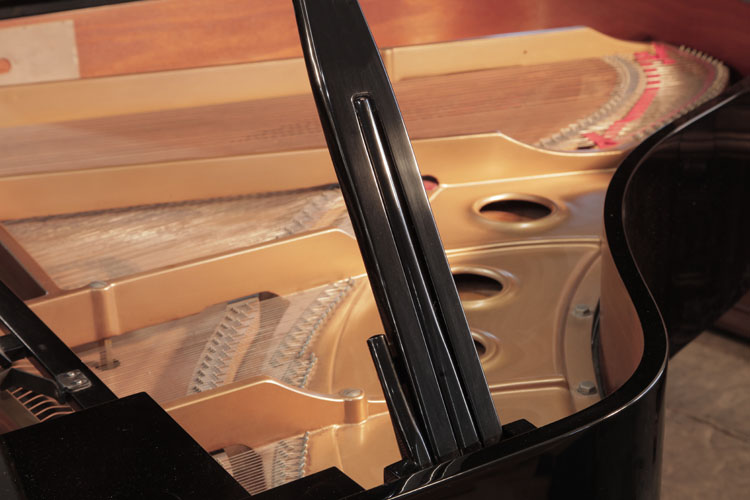 Kawai piano lid stay with  half and quarter prop to allow piano lid to be open at different heights