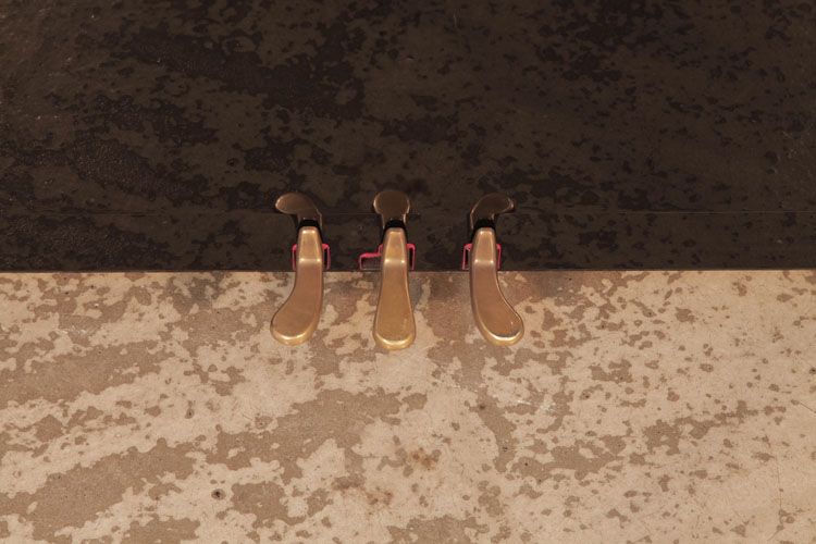 Kawai  brass piano pedals 