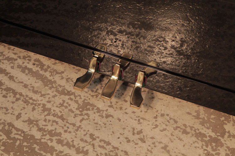 Perzina brass piano pedals 